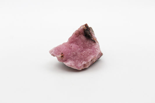 A raw cobalt calcite specimen