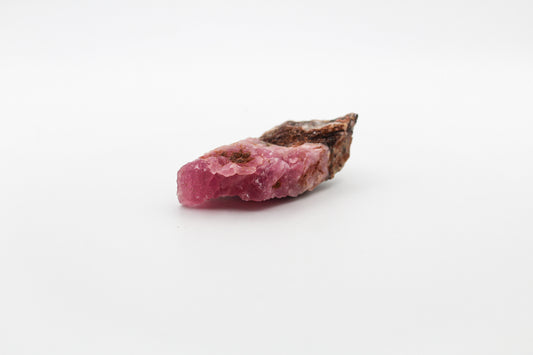 A raw cobalt calcite specimen