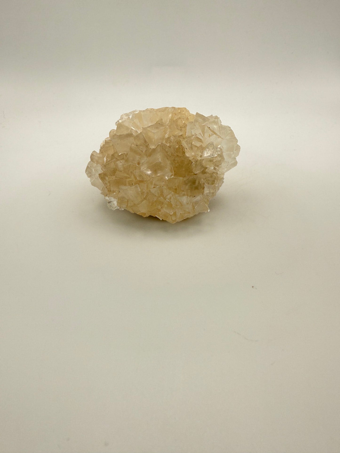 Cluster of calcite crystals