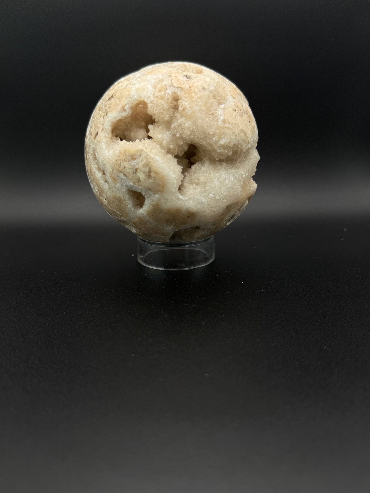 Sphere shaped calcite crystal.