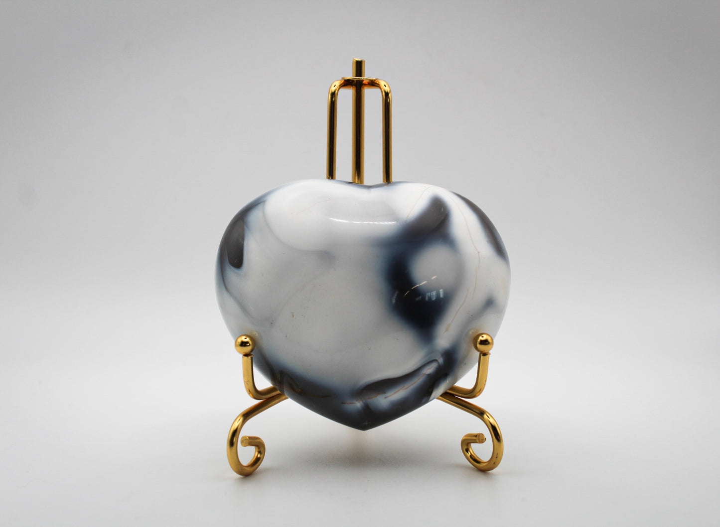 Orca Agate Heart 2