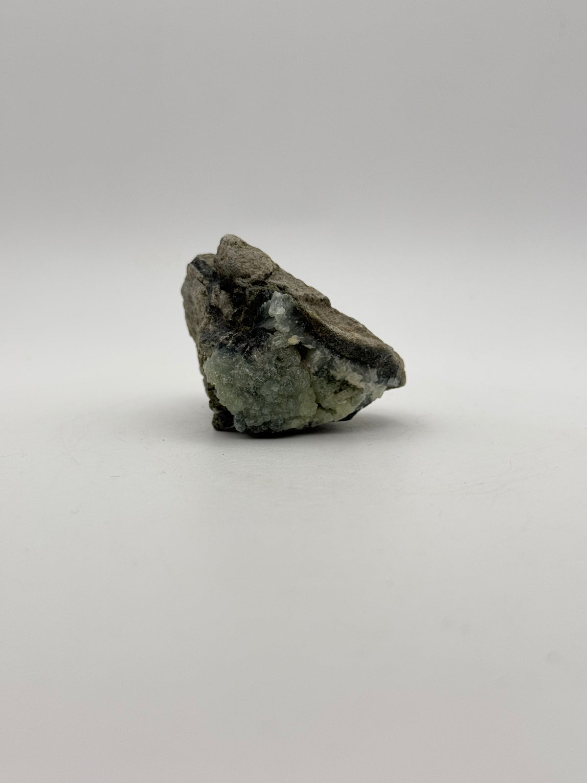 Raw prehnite specimen.
