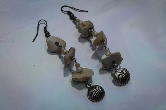 Mermaid Shell Earrings