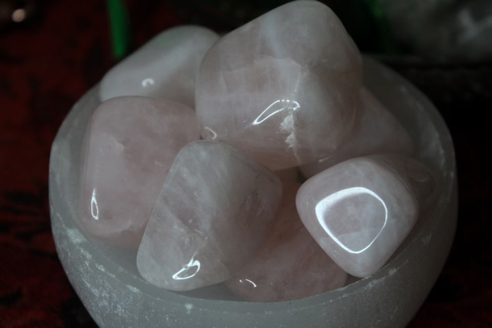 Rose Quartz Tumbles