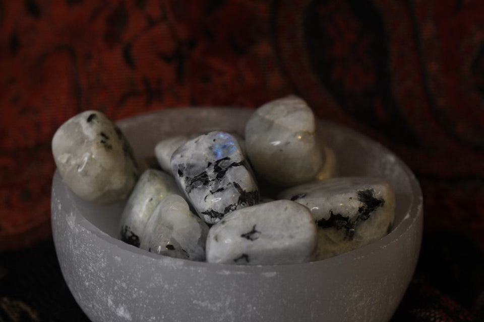 Rainbow moonstone