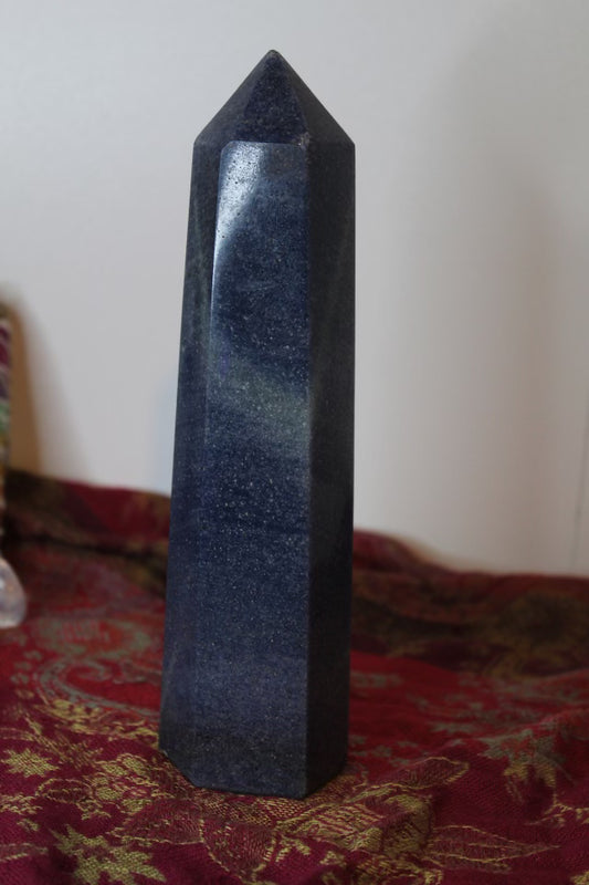 Lazulite crystal tower