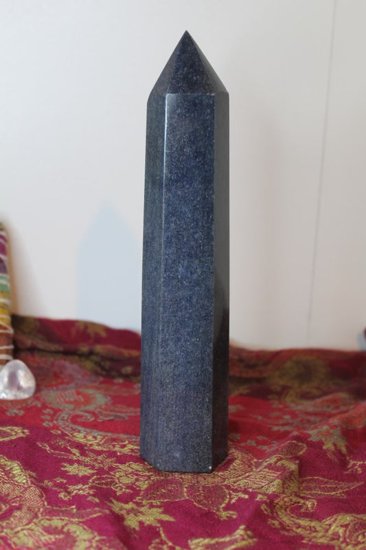 Lazulite crystal tower