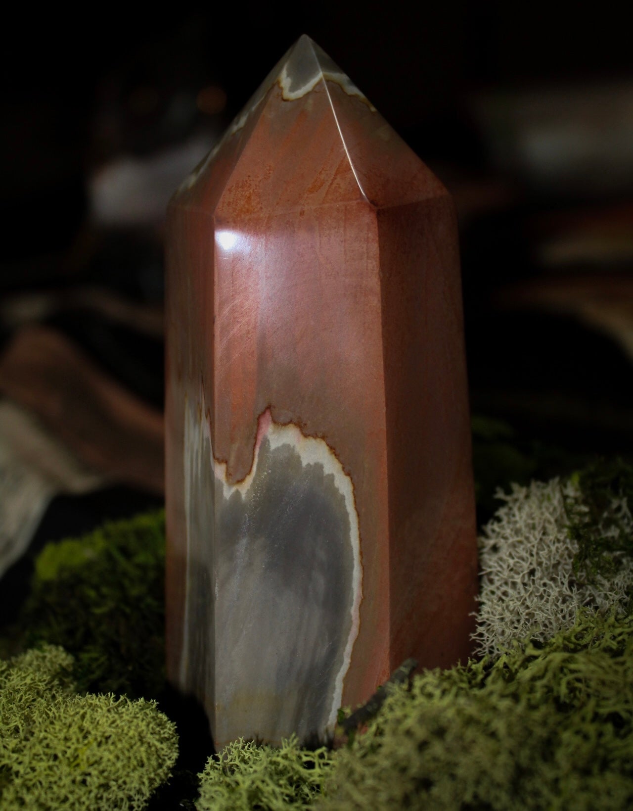 Polychrome Jasper Tower