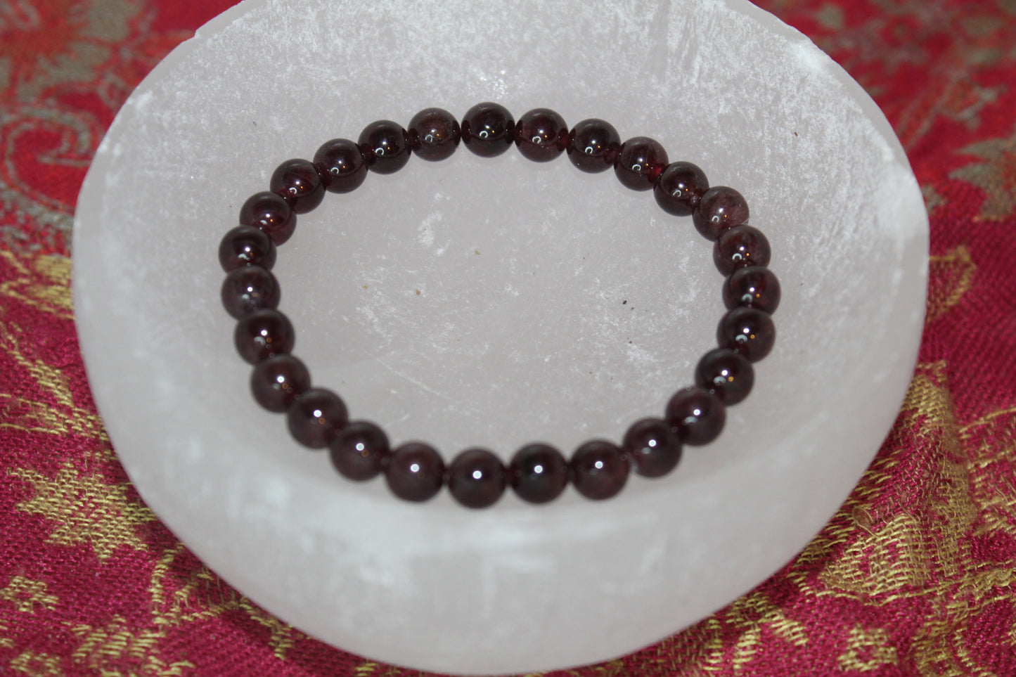 Garnet bracelets
