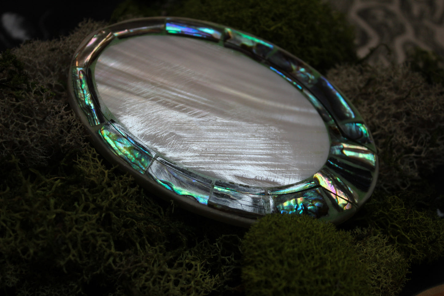Abalone Shell Mirror