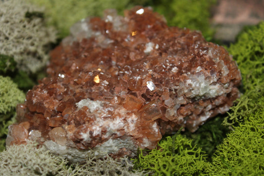 Aragonite crystal cluster