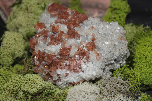 Aragonite crystal cluster