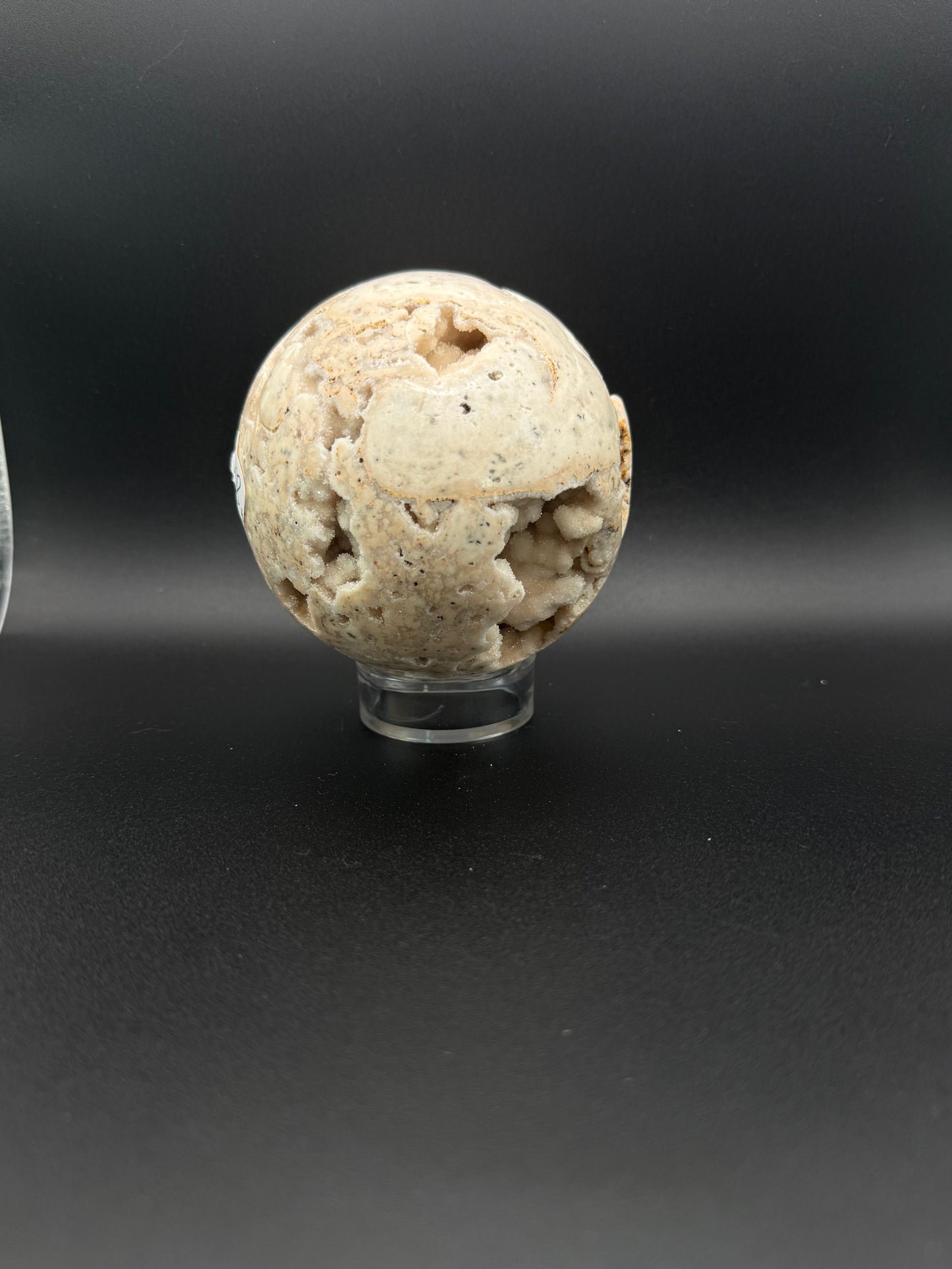 Sphere shaped calcite crystal.