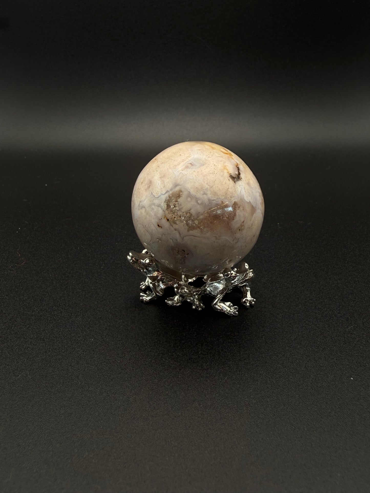 Flower Agate Sphere 8