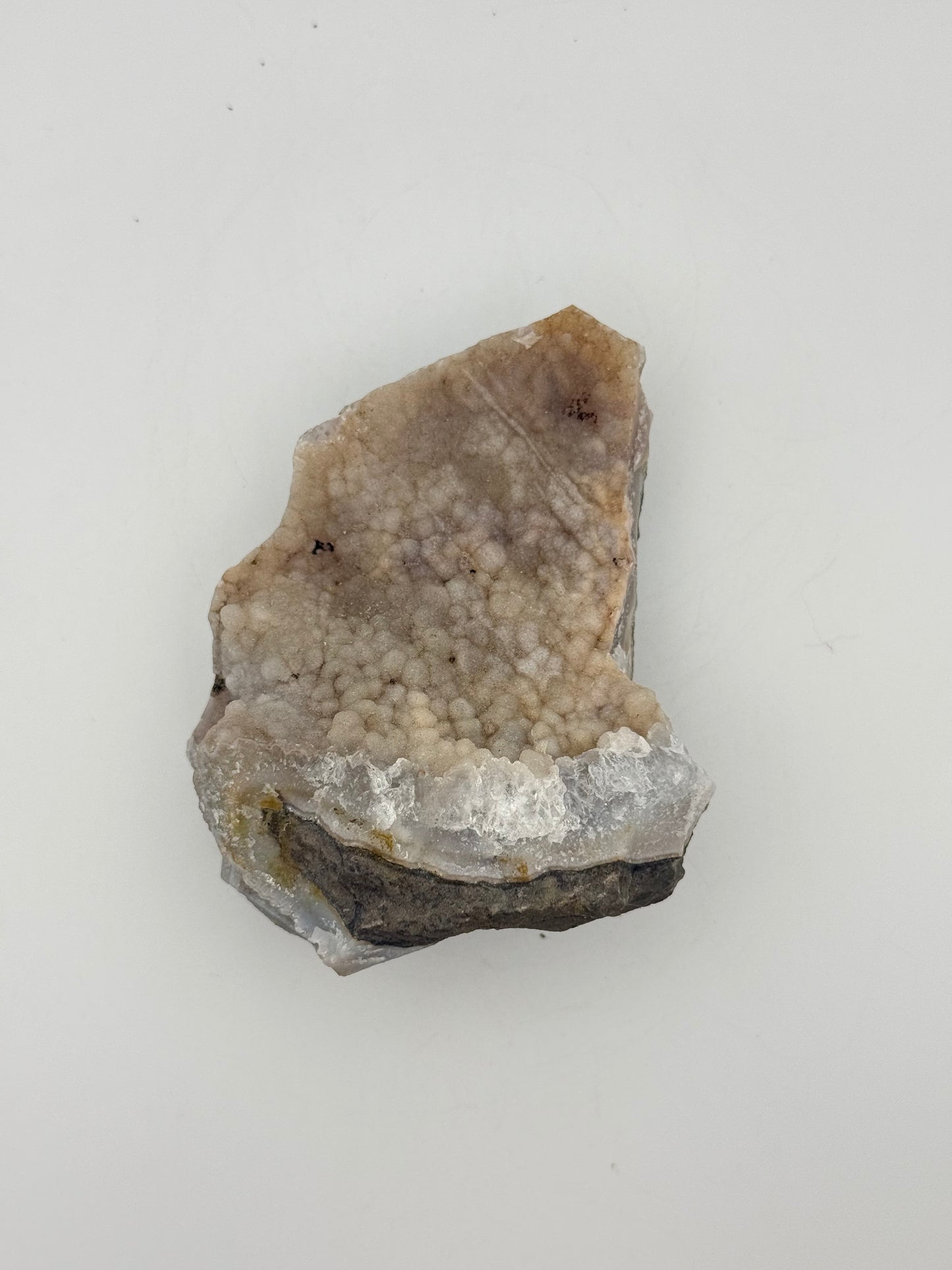 Rainbow amethyst crystal cluster.