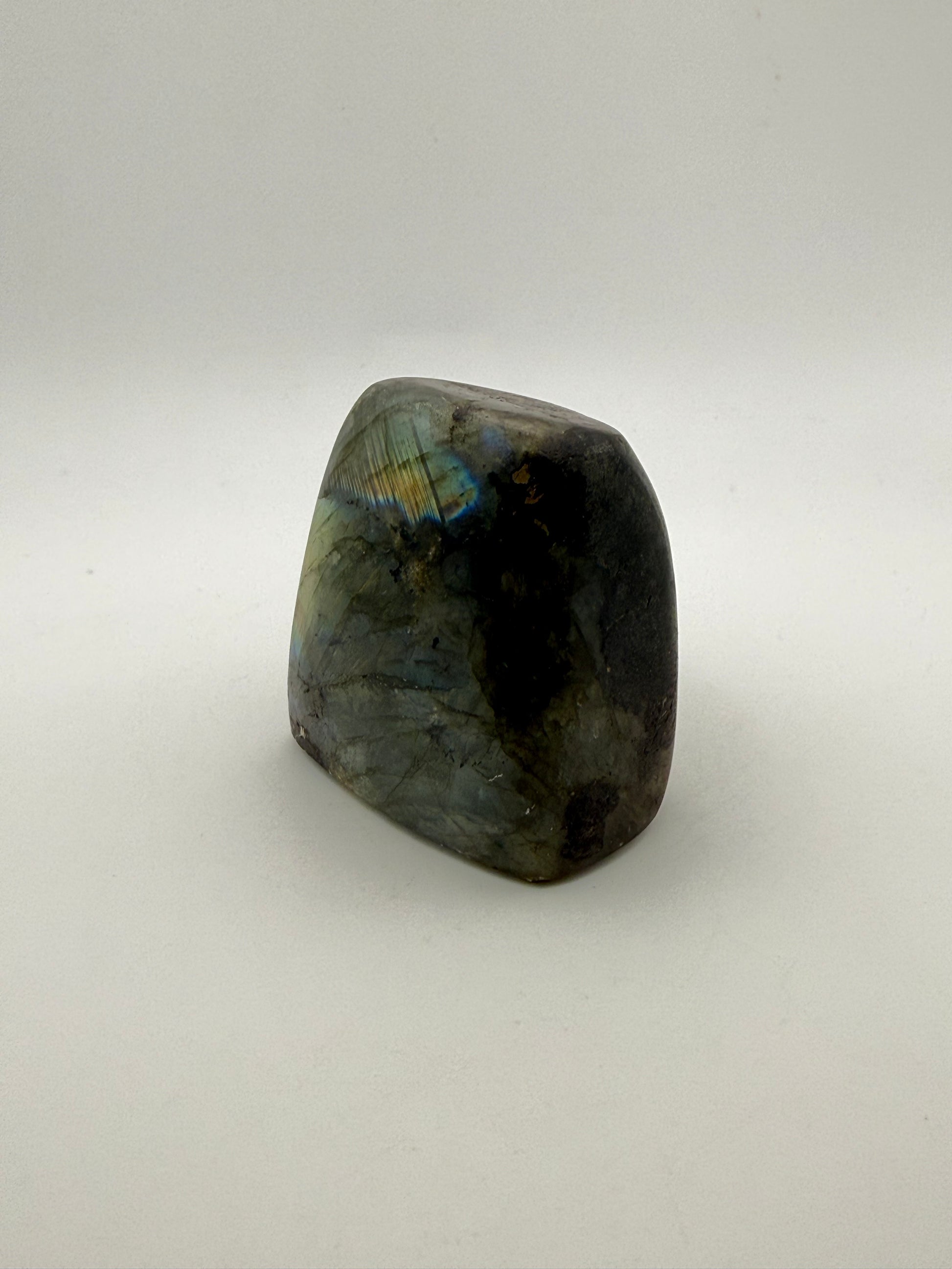 Polished labradorite free form.