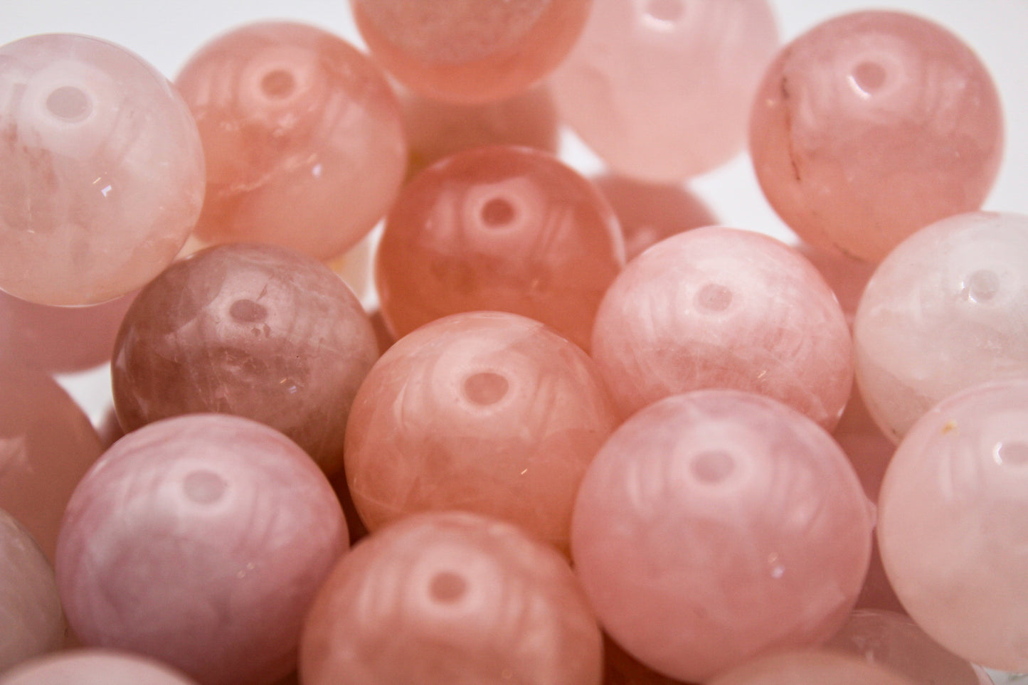 Rose Quartz Spheres -22mm