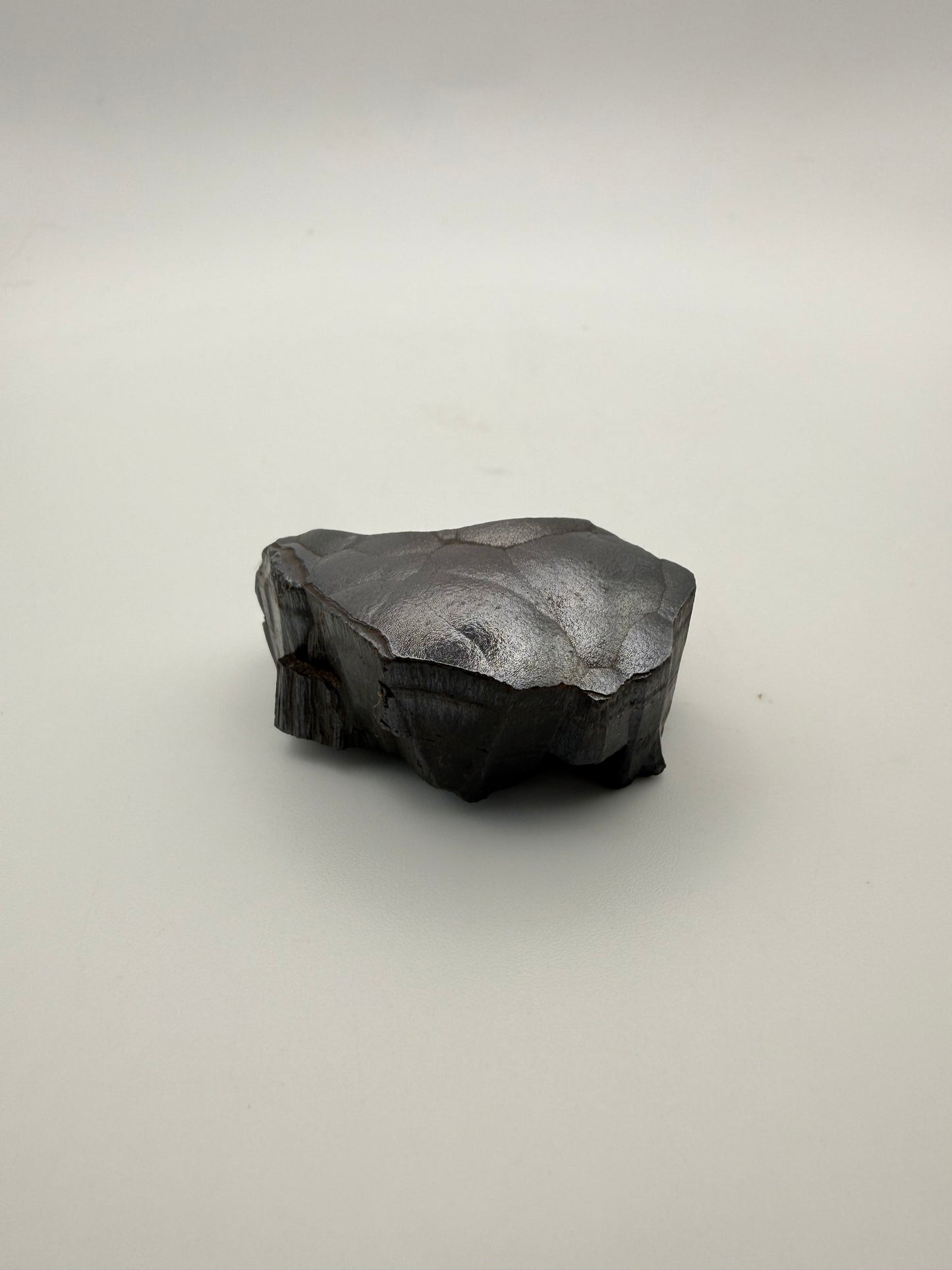 Small raw hematite specimen.