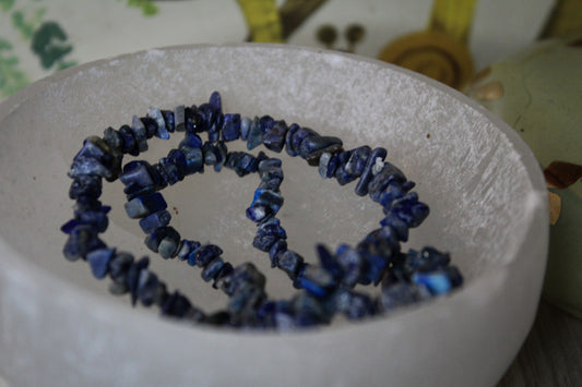 Sodalite Chip Bracelet