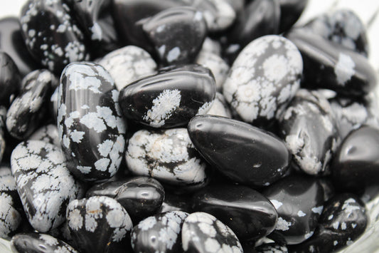 Snowflake Obsidian Tumbles