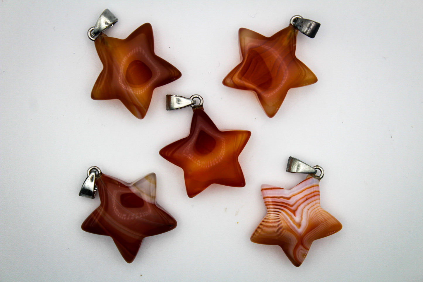 Carnelian Star Pendant