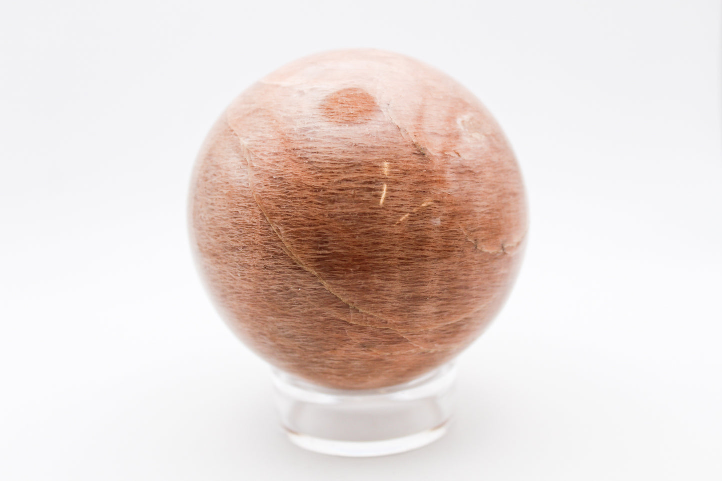 Peach Moonstone Sphere 1