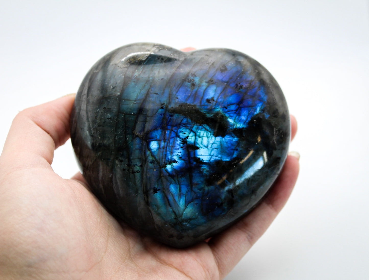 Labradorite Heart 1