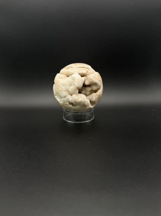 Sphere shaped Calcite crystal. 