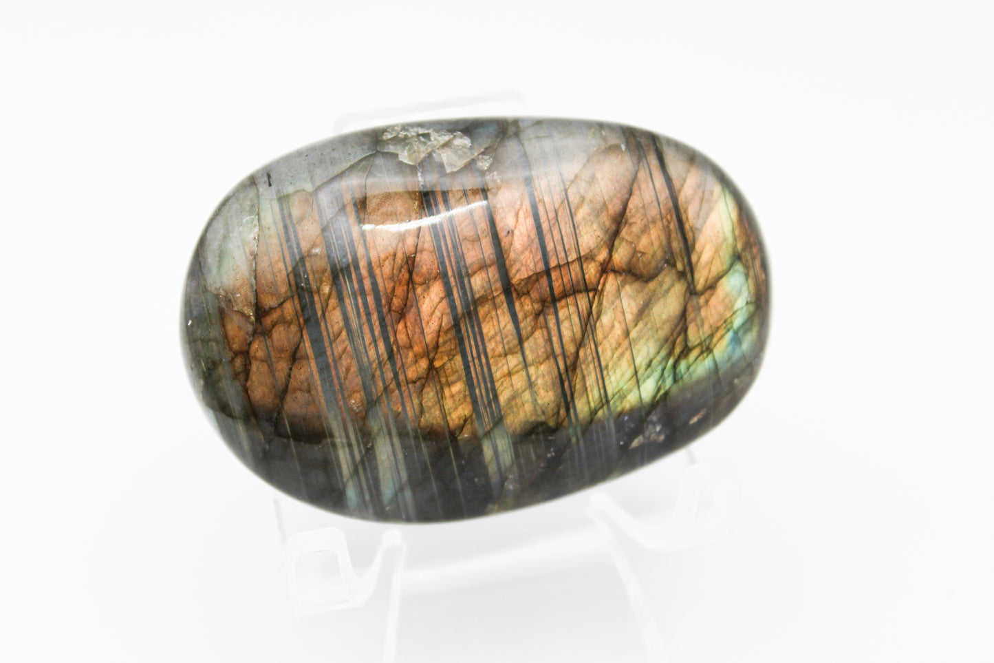 Labradorite Palm Stone D