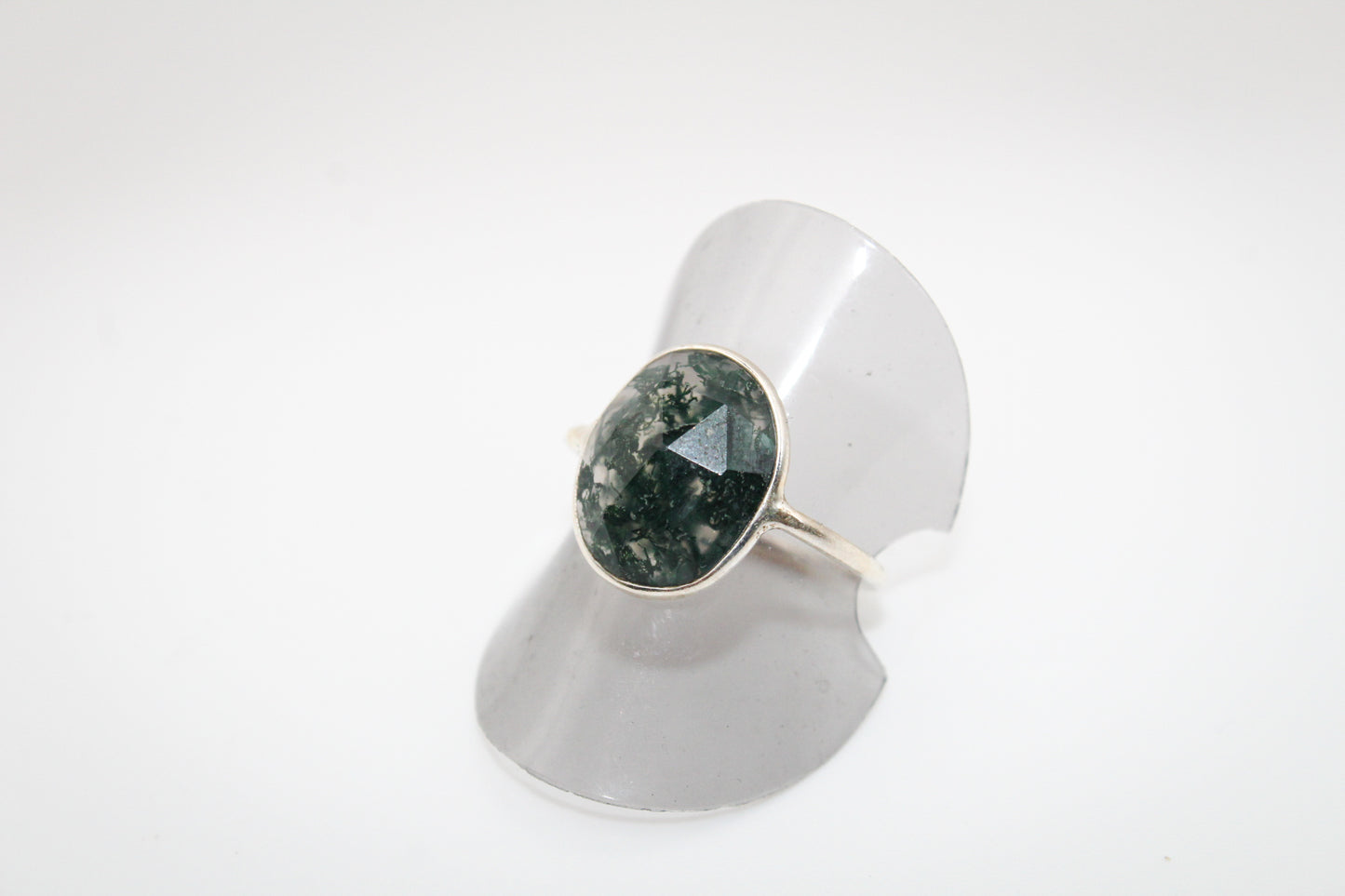 Moss Agate Ring