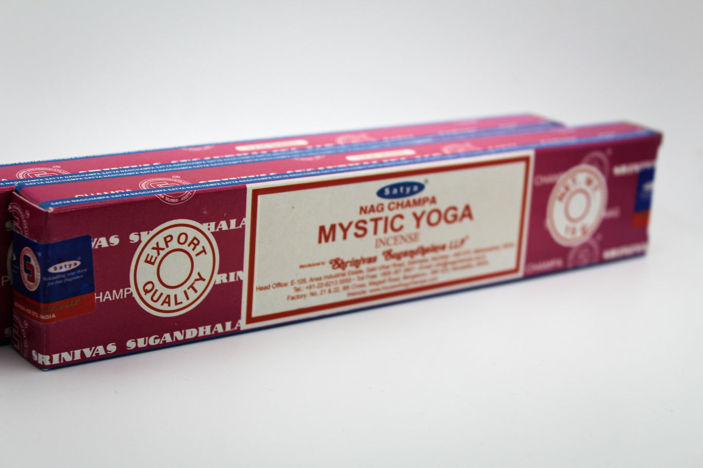 Mystic Yoga Incense Package