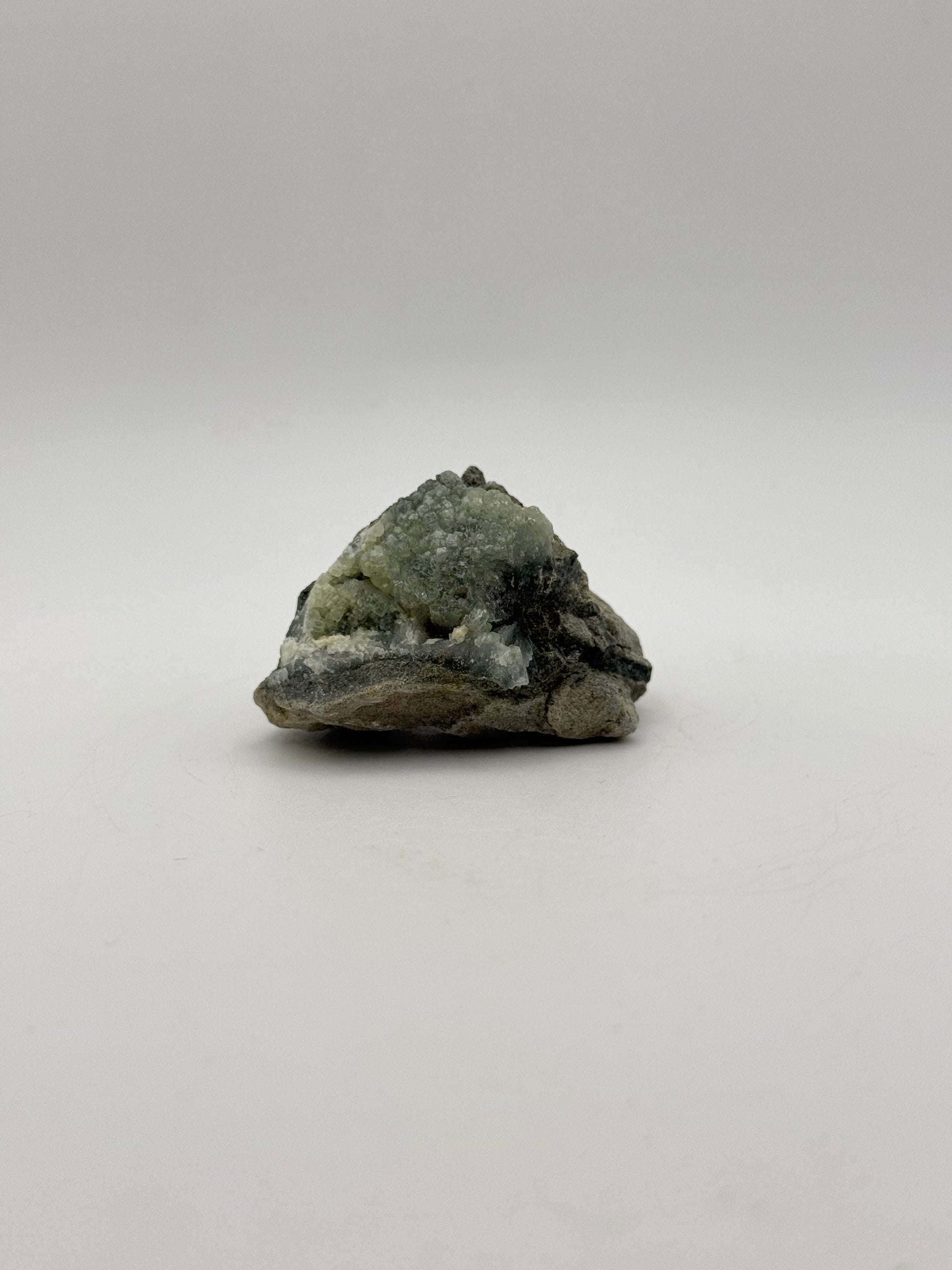 Raw prehnite specimen.