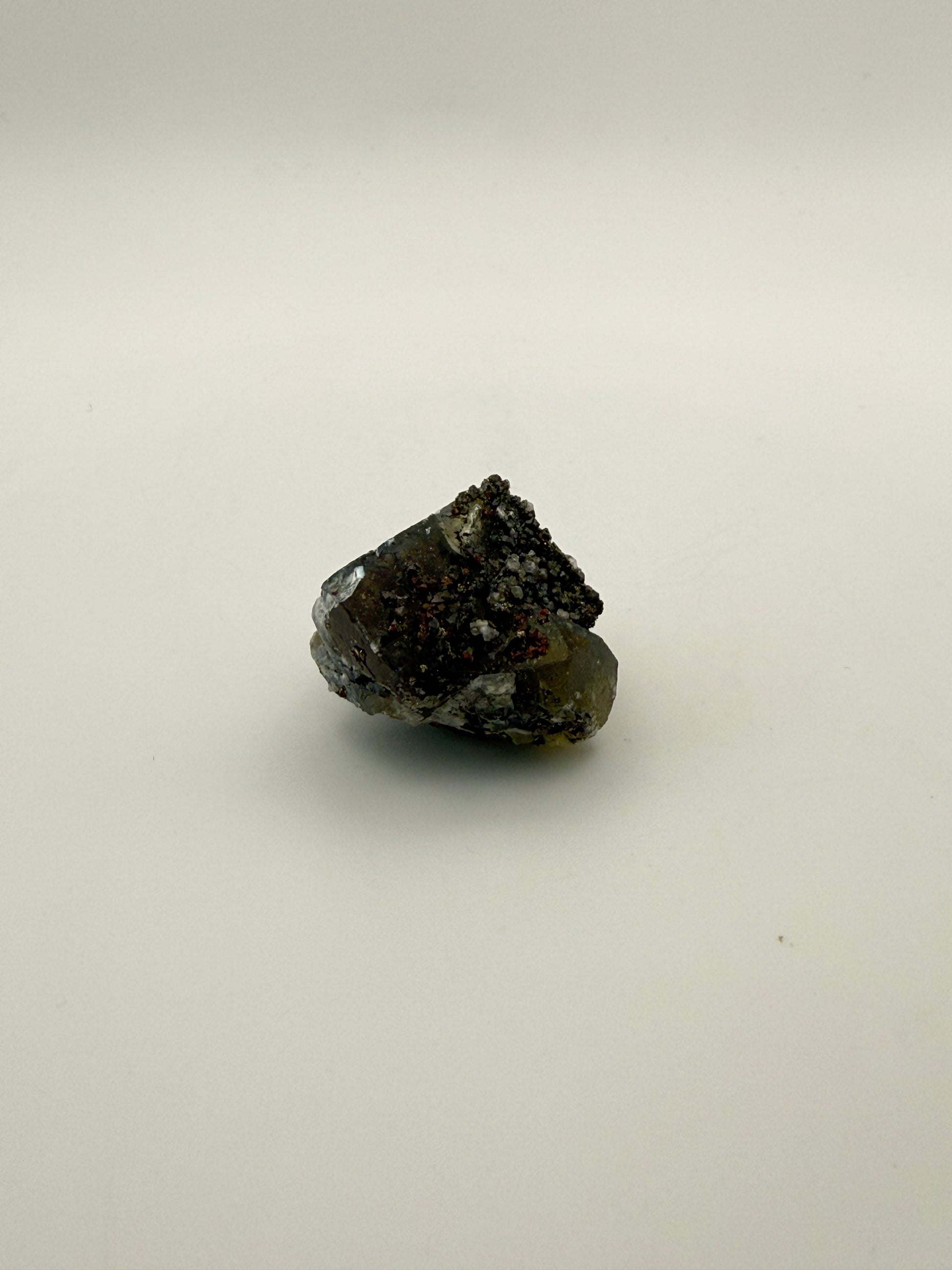 Small raw Fluorite crystal.