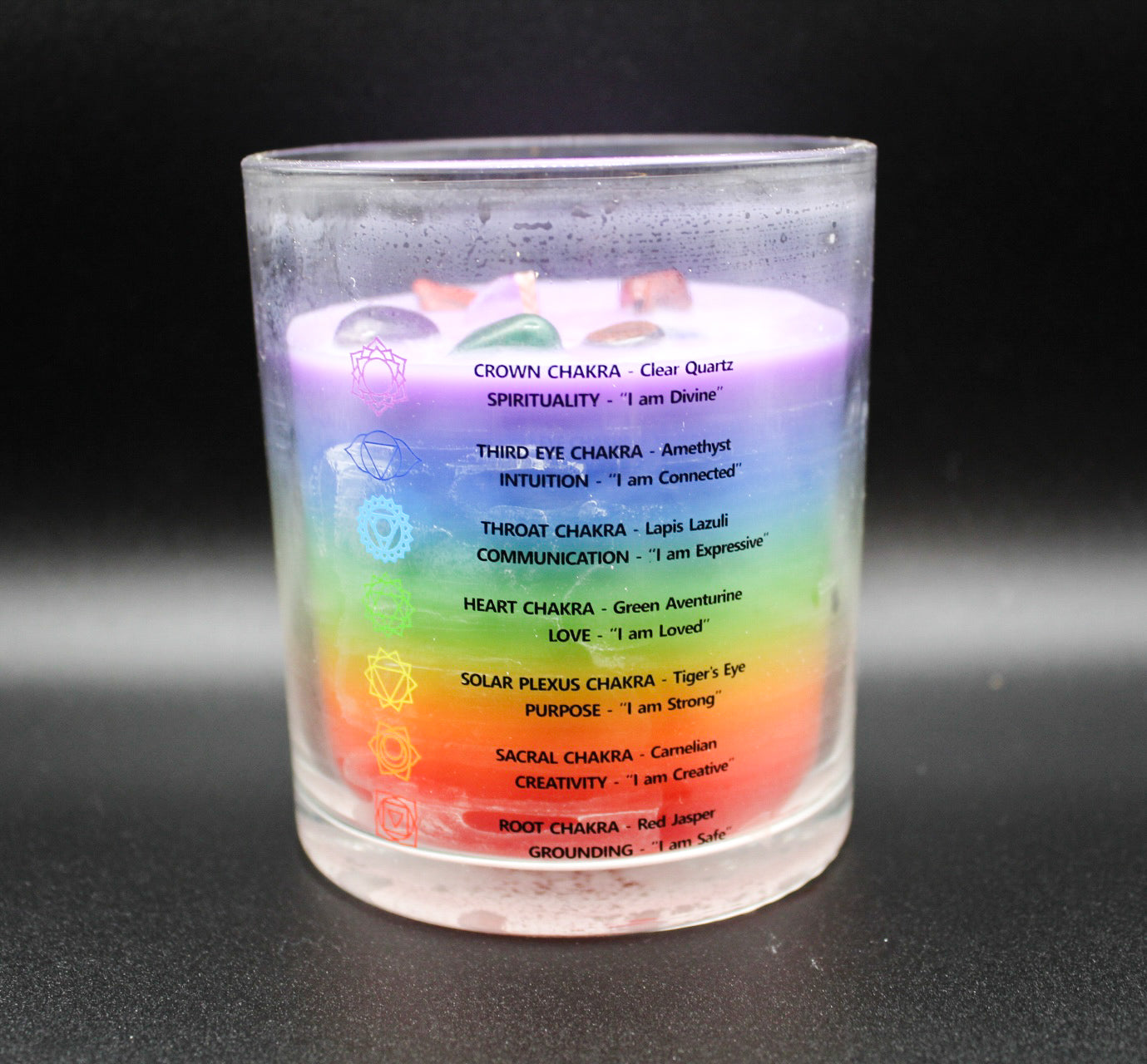 7 Chakra Candle