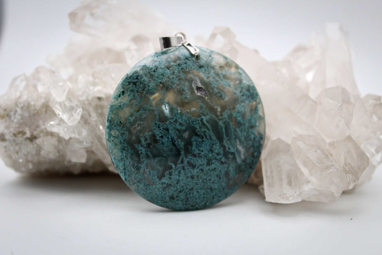 Moss Agate Pendant