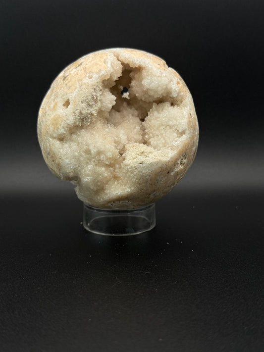 Sphere shaped calcite crystal.