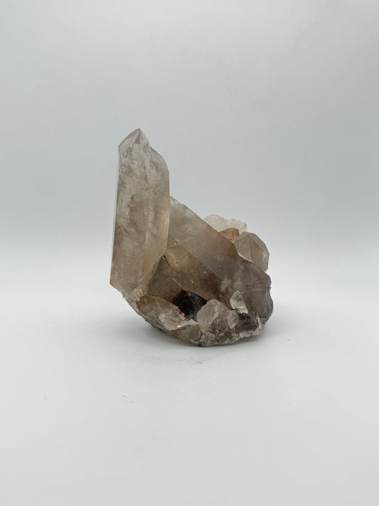 Smoky quartz is known to help release emotional baggage, helps heal old wounds, and connects you deeper to the earth. This smoky quartz is ethically sourced from Brazil.&nbsp;