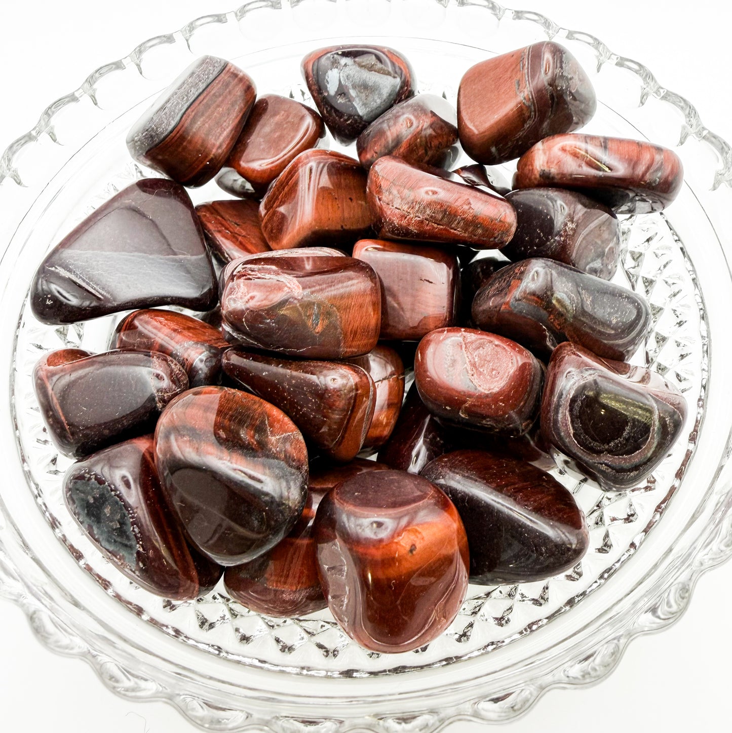 Red Tigers Eye Tumble