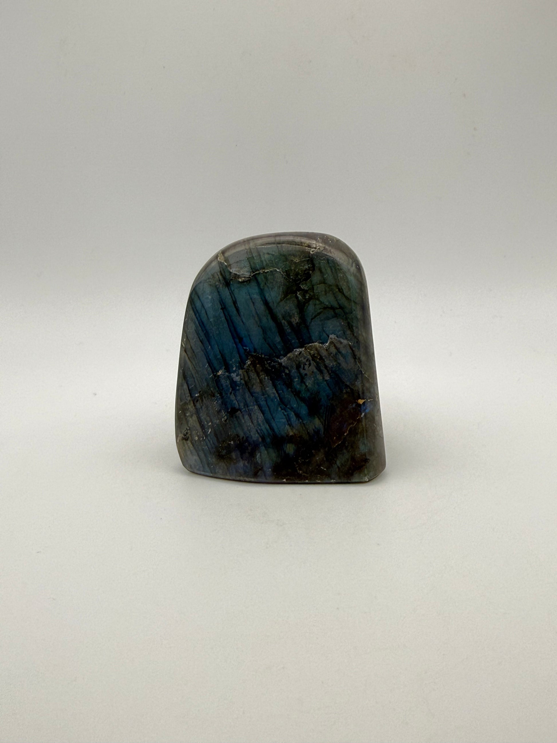 Polished labradorite free form.