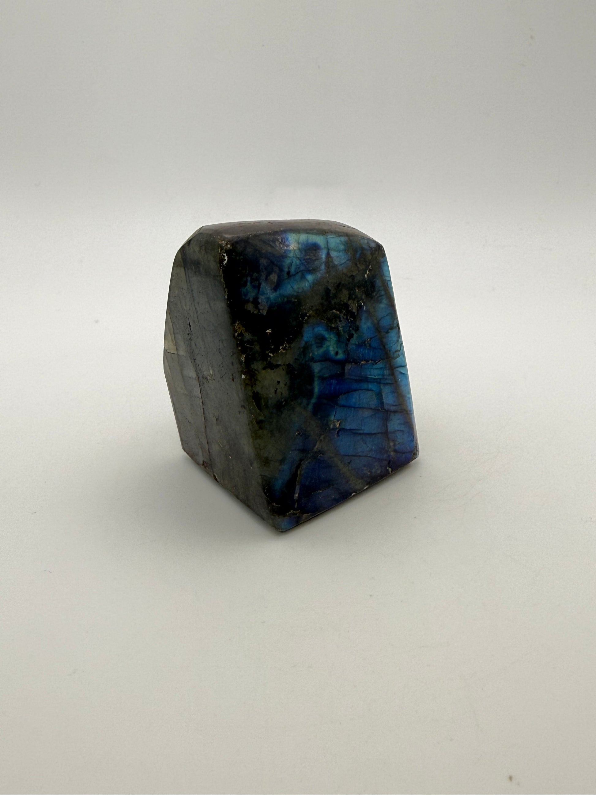 Polished labradorite free form.