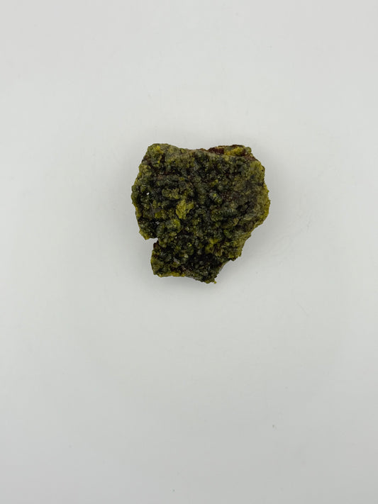 Epidote crystal cluster with good green color.