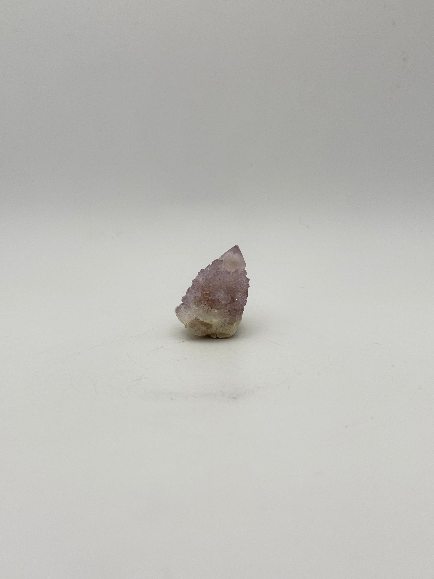 Raw specimen of spirit quartz.