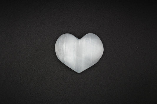 Selenite Heart