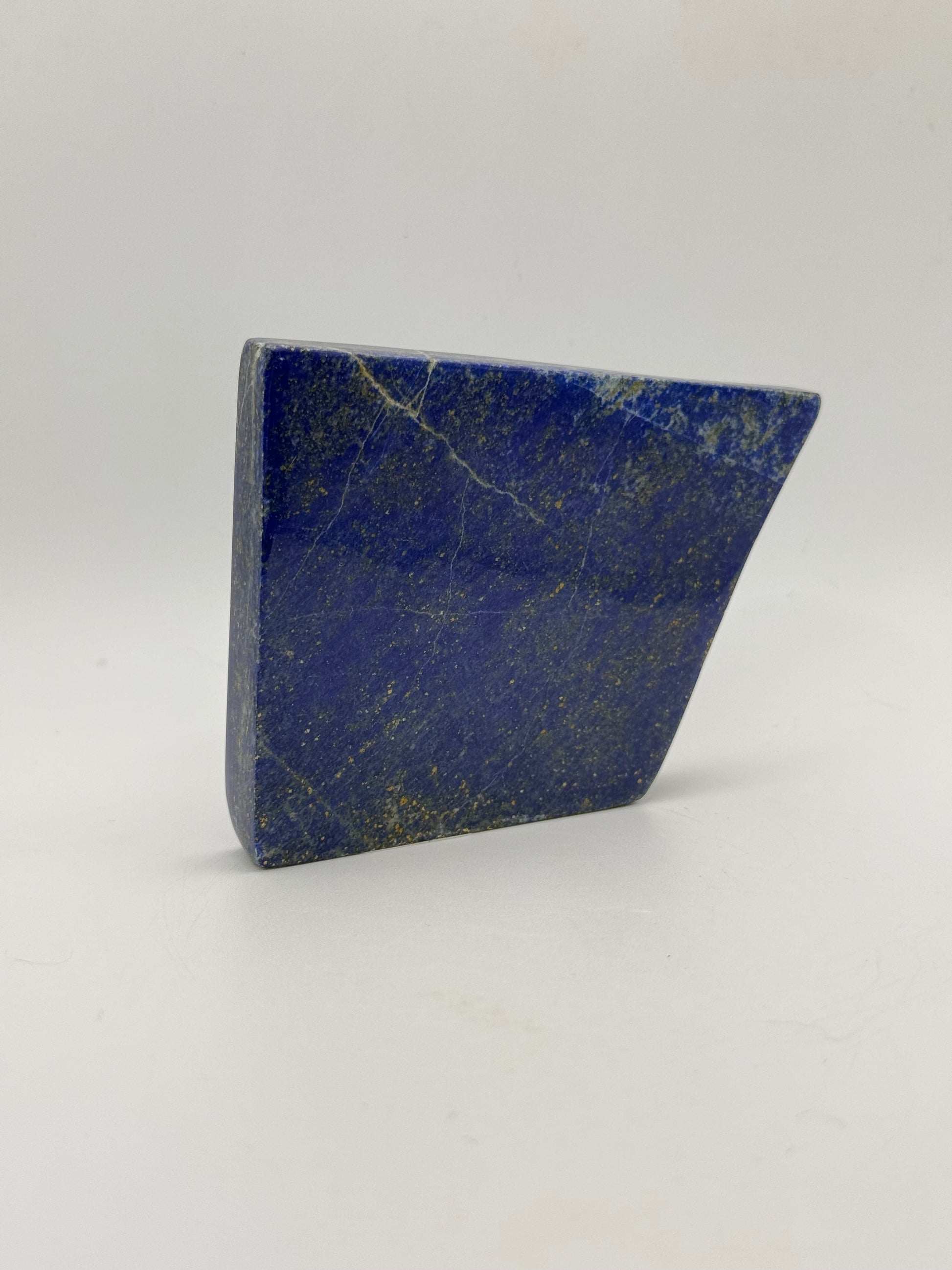 Polished Lapis Lazuli free form.