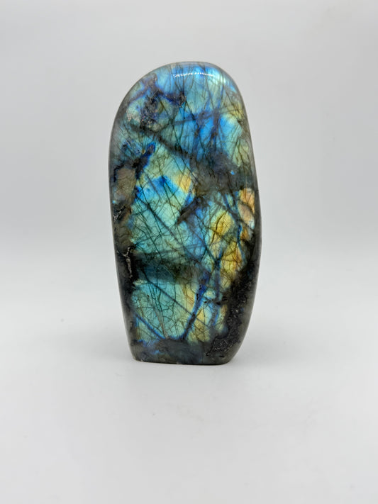 Polished labradorite free form.
