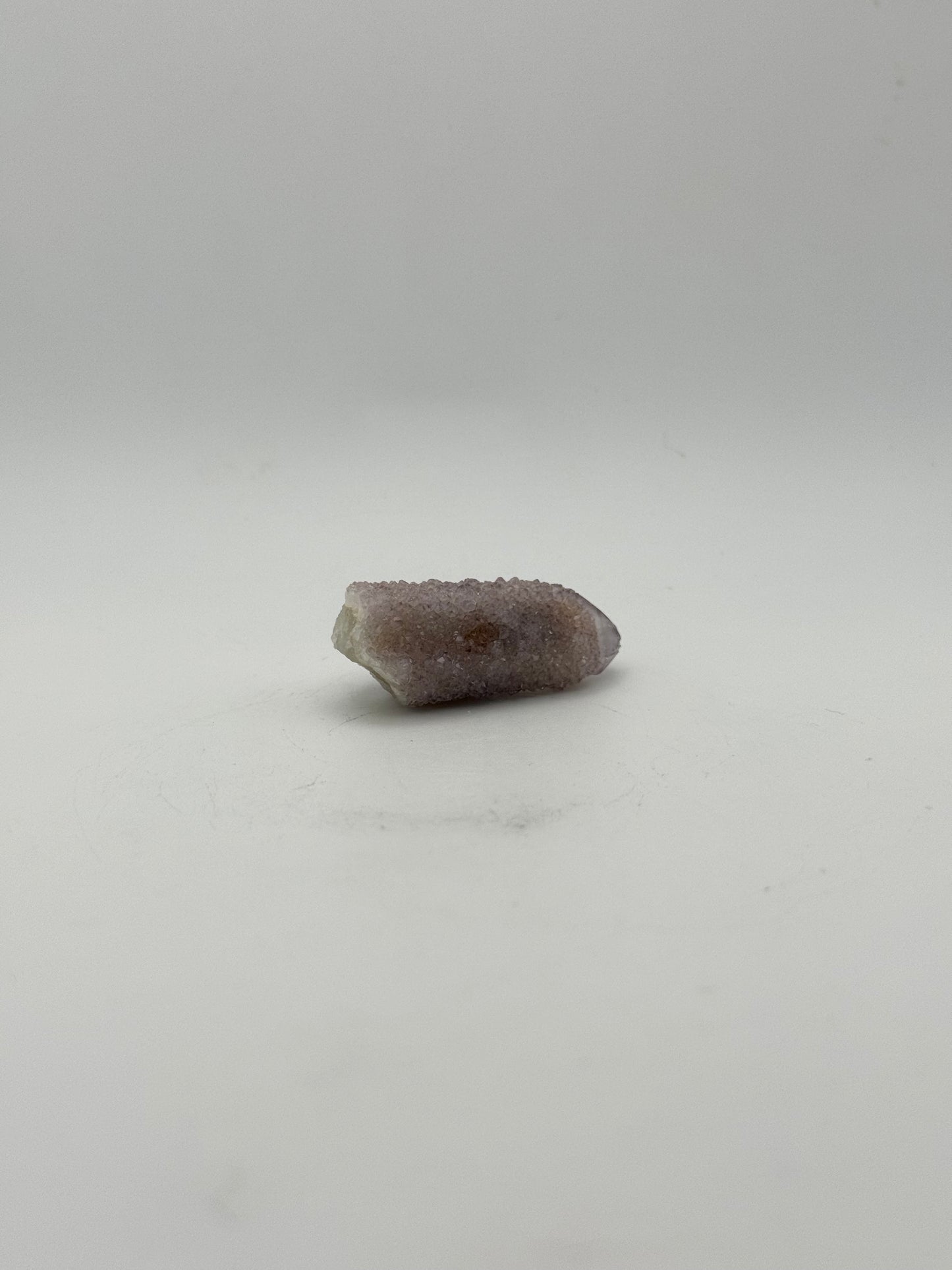 Raw specimen of spirit quartz.