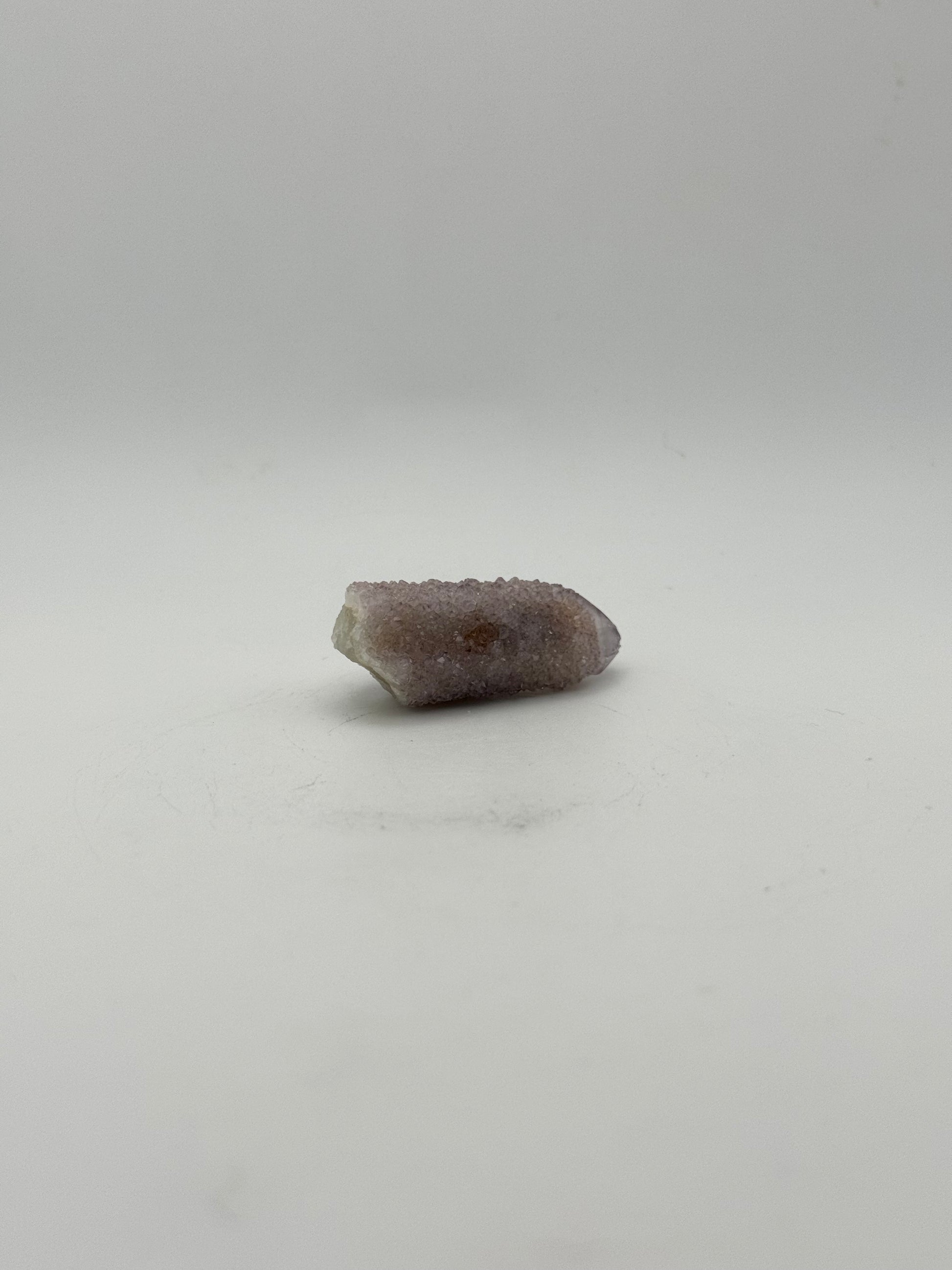 Raw specimen of spirit quartz.