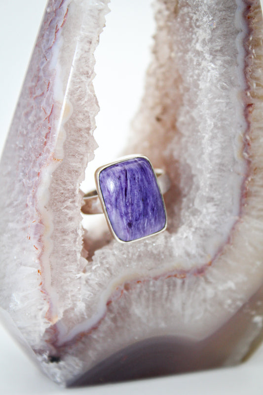 Charoite Ring