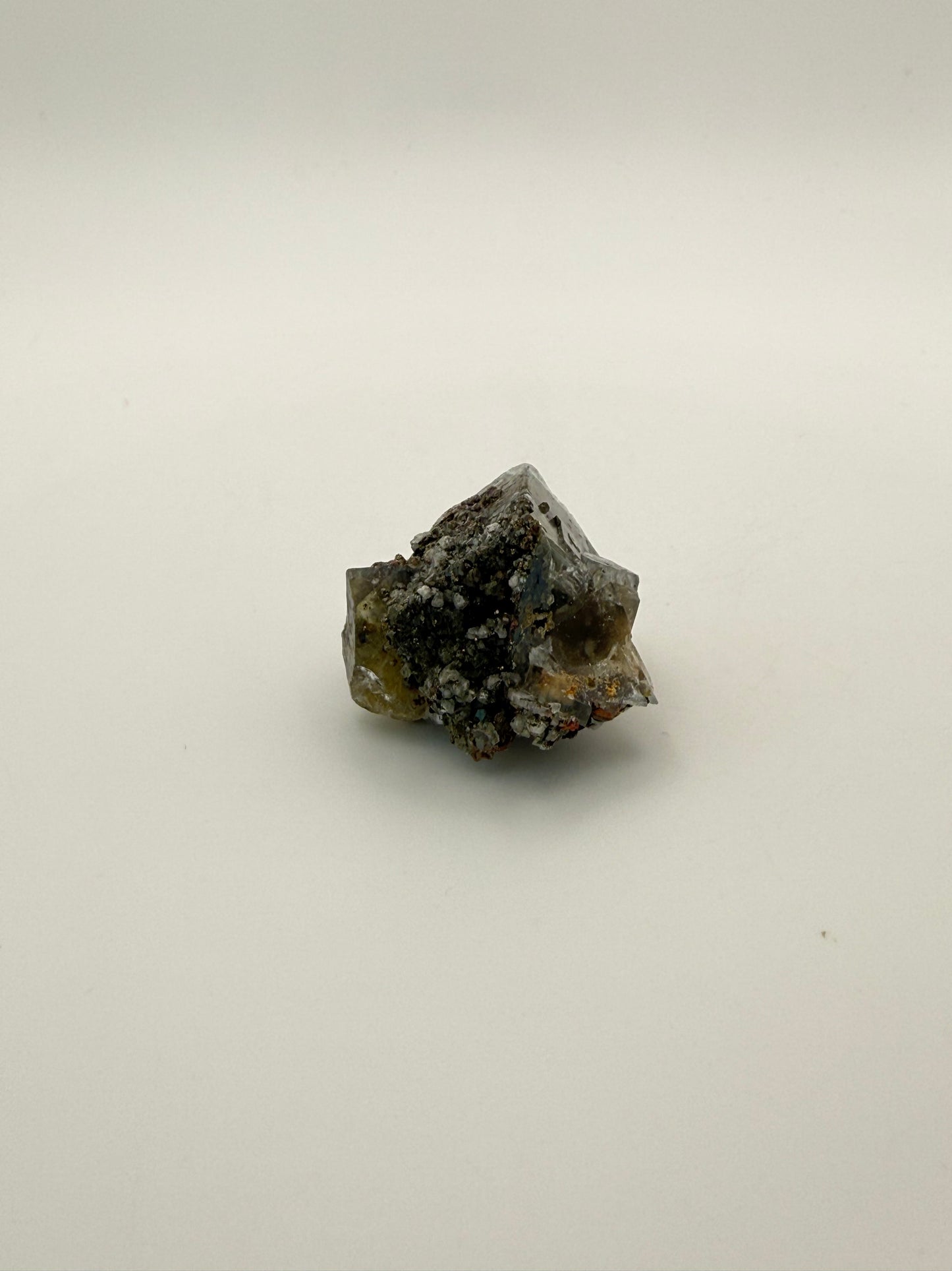 Small raw Fluorite crystal.