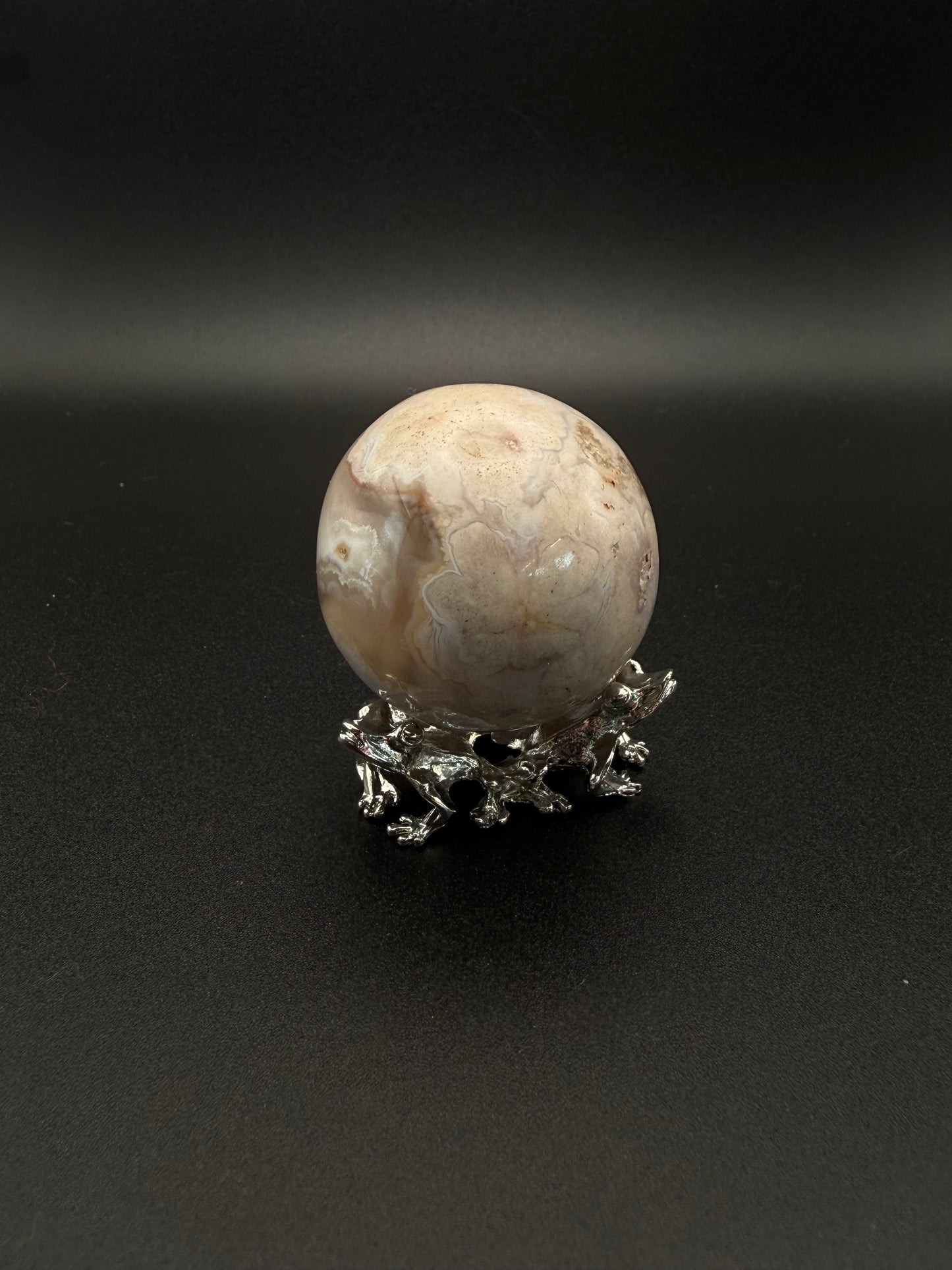 Flower Agate Sphere 8
